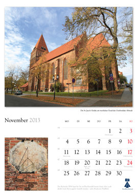 Beschreibung: Bildkalender "Universitts- und Hansestadt Greifswald 2013"  Herausgeber: HansePhotoStralsund Fotografien: Eckhard Fraede