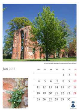 Beschreibung: Bildkalender "Universitts- und Hansestadt Greifswald 2012"  Herausgeber: HansePhotoStralsund Fotografien: Eckhard Fraede