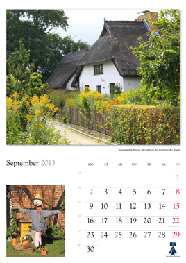 Beschreibung: Bildkalender "Universitts- und Hansestadt Greifswald 2013"  Herausgeber: HansePhotoStralsund Fotografien: Eckhard Fraede