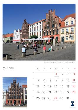 Bildkalender "Universitts- und Hansestadt Greifswald 2014" 
Herausgeber: HansePhotoStralsund 
Fotografien: Eckhard Fraede