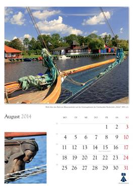 Bildkalender "Universitts- und Hansestadt Greifswald 2014" 
Herausgeber: HansePhotoStralsund 
Fotografien: Eckhard Fraede