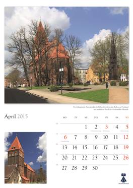 Bildkalender "Universitts- und Hansestadt Greifswald 2014" 
Herausgeber: HansePhotoStralsund 
Fotografien: Eckhard Fraede