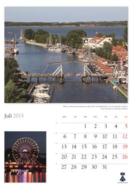 Bildkalender "Universitts- und Hansestadt Greifswald 2014" 
Herausgeber: HansePhotoStralsund 
Fotografien: Eckhard Fraede