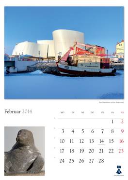 Bildkalender "Hansestadt Stralsund 2014"  
Herausgeber: HansePhotoStralsund 
Fotografien: Eckhard Fraede