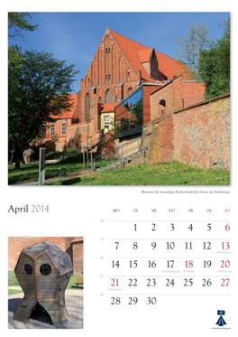 Bildkalender "Hansestadt Stralsund 2014"  
Herausgeber: HansePhotoStralsund 
Fotografien: Eckhard Fraede