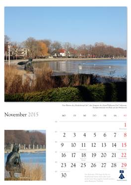 Bildkalender "Hansestadt Stralsund 2014"  
Herausgeber: HansePhotoStralsund 
Fotografien: Eckhard Fraede